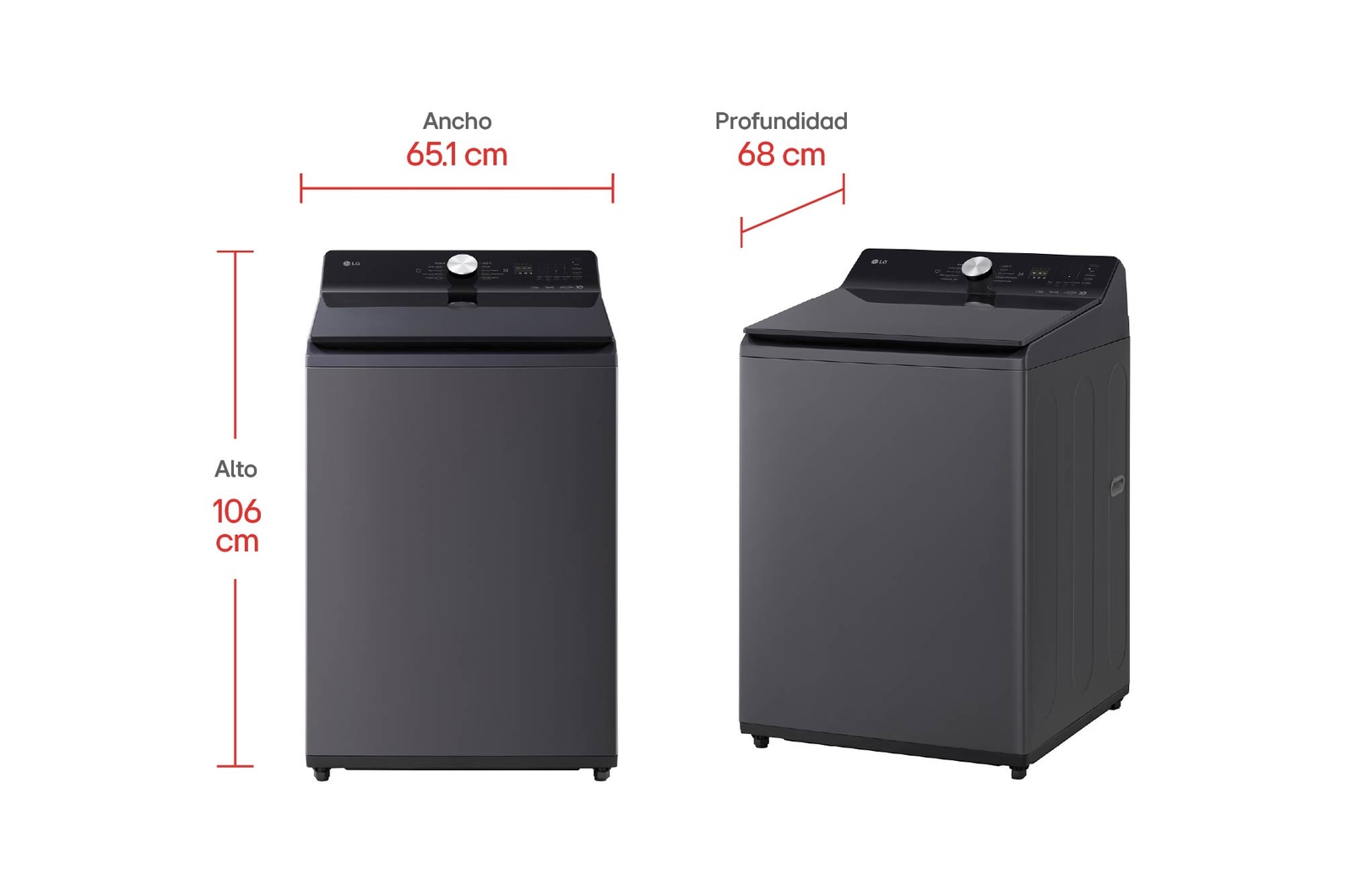 Dimensiones LG WT23EGTX6